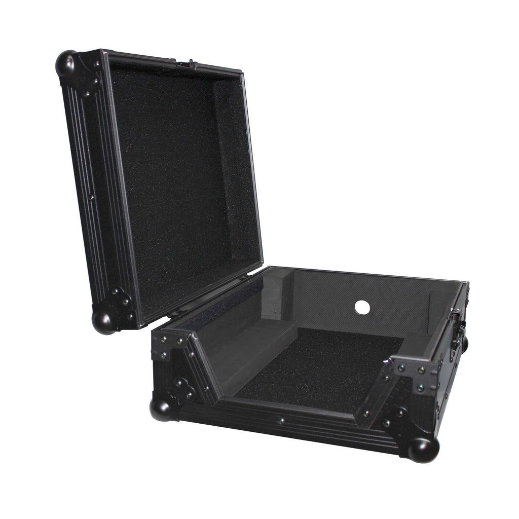 Flight Case for 12 In. Large Format DJ Mixers | Universal | Black on Black