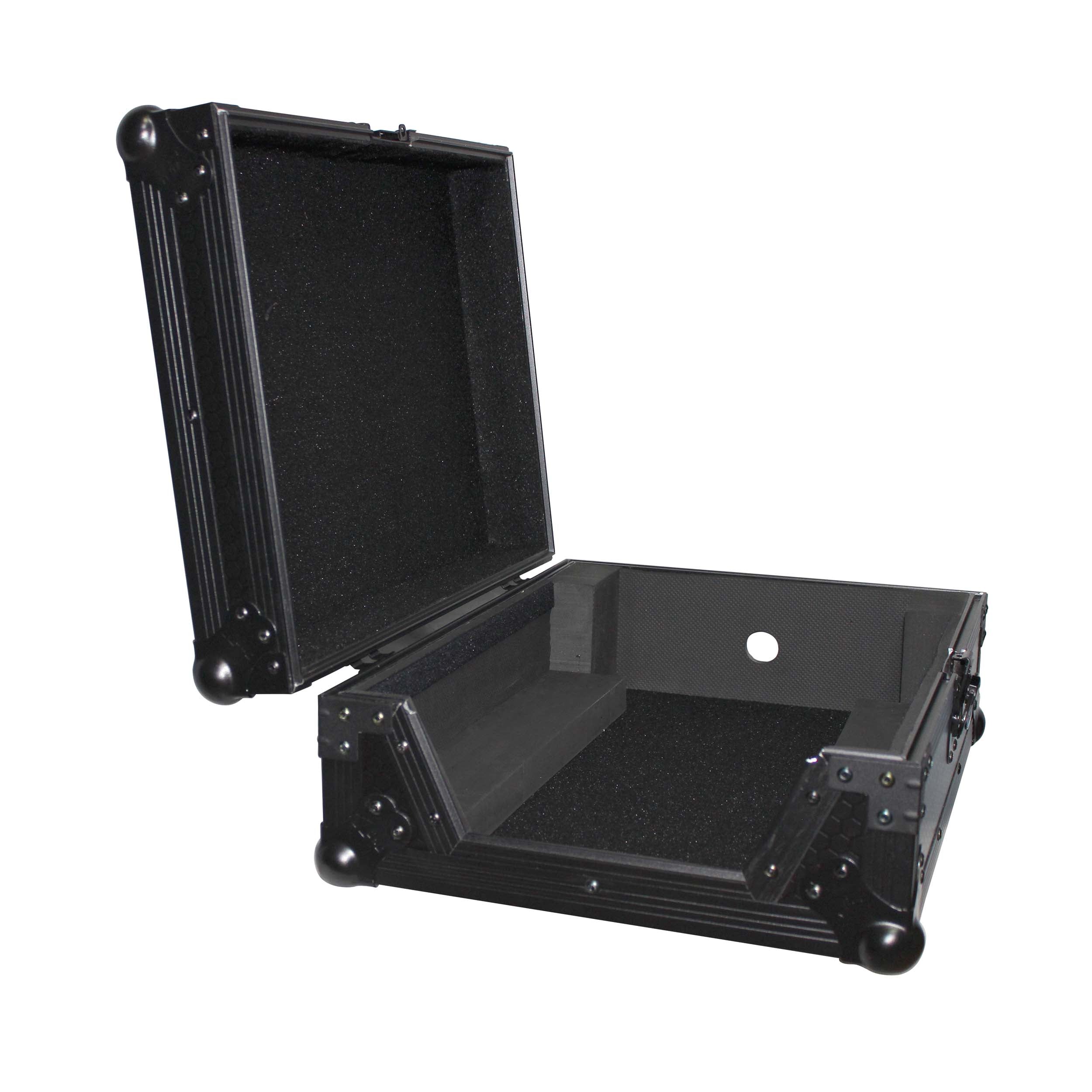 Flight Case for 12 In. Large Format DJ Mixers | Universal | Black on Black