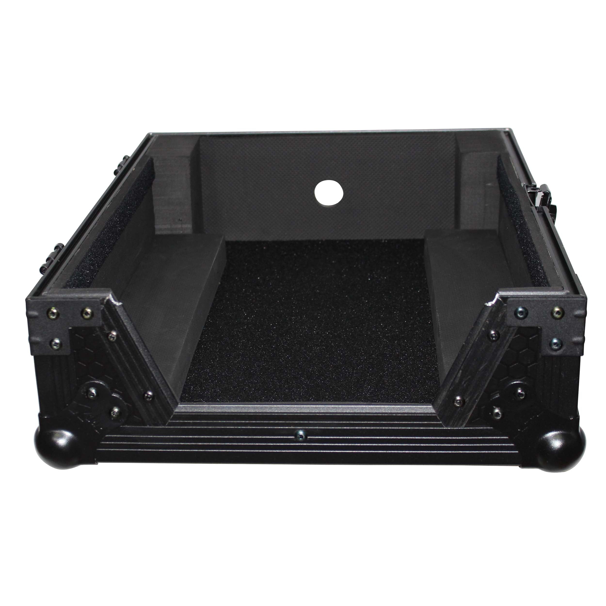 Flight Case for 12 In. Large Format DJ Mixers | Universal | Black on Black