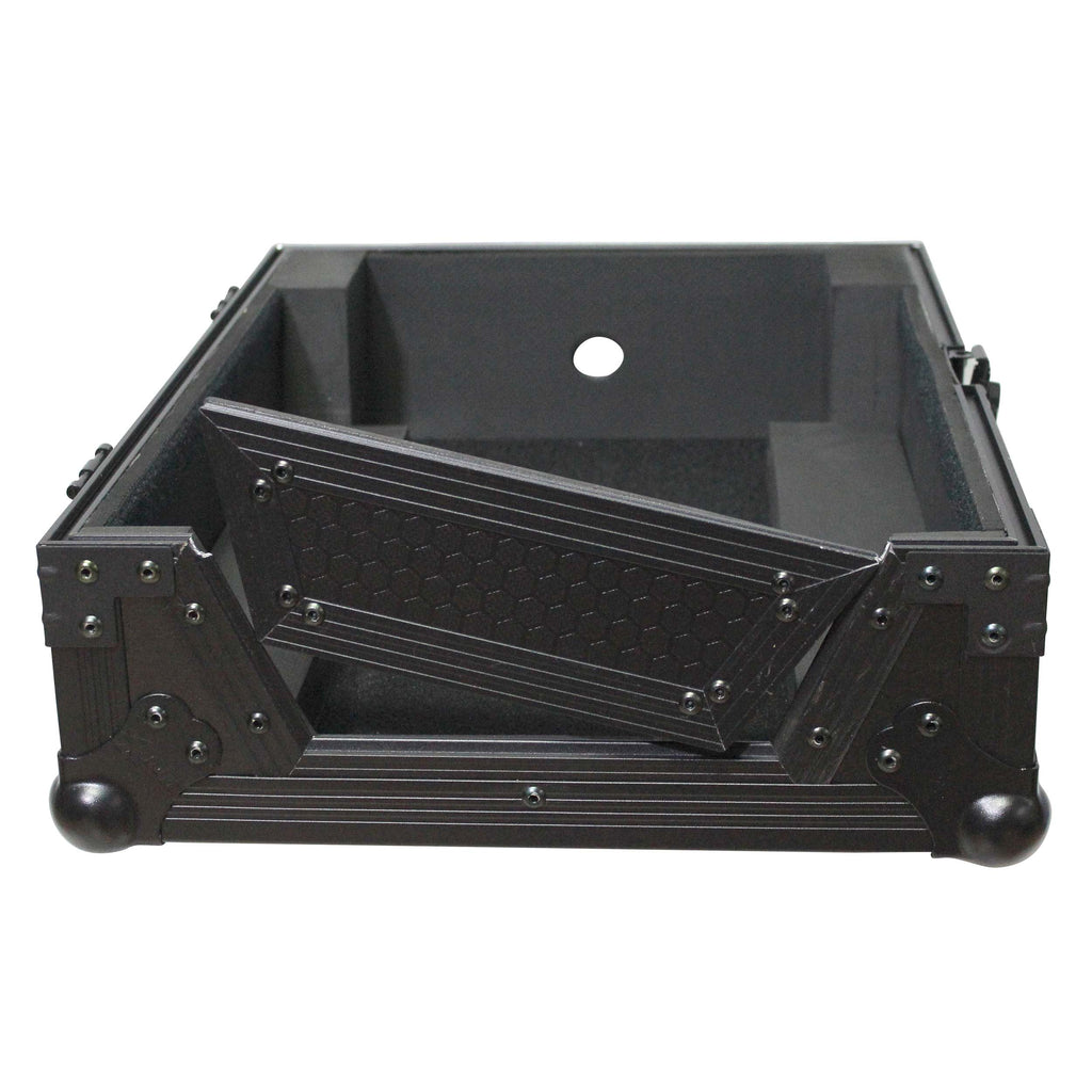 Flight Case for 12 In. Large Format DJ Mixers | Universal | Black on Black
