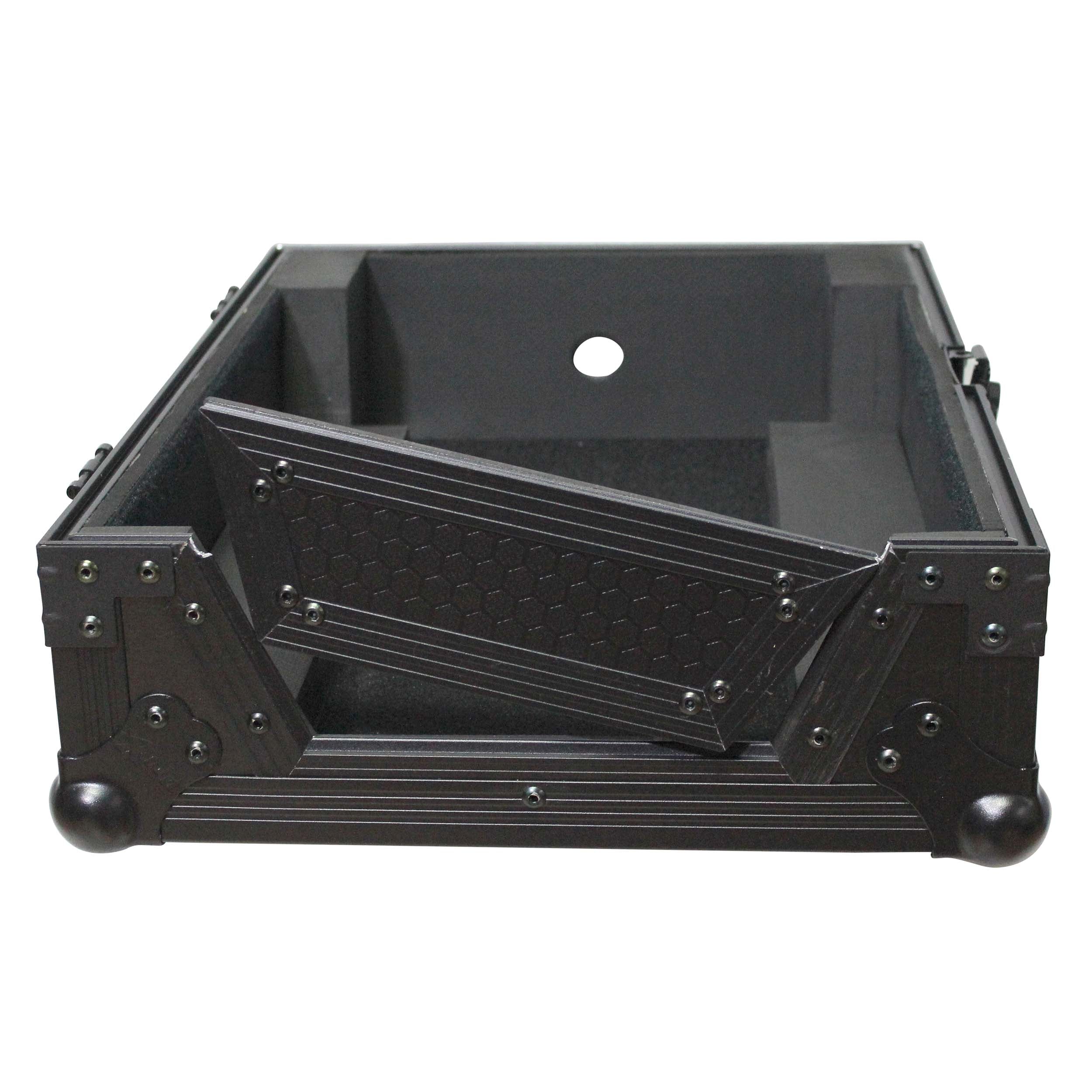 Flight Case for 12 In. Large Format DJ Mixers | Universal | Black on Black