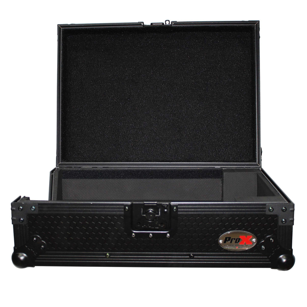 Flight Case for 12 In. Large Format DJ Mixers | Universal | Black on Black
