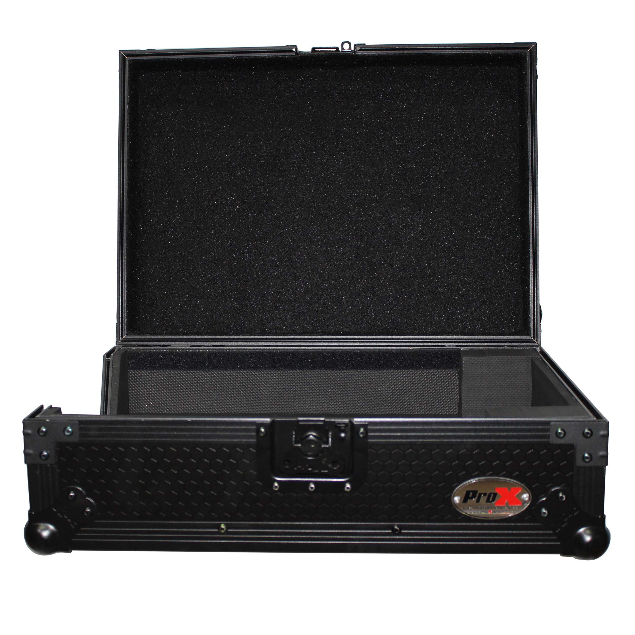 Flight Case for 12 In. Large Format DJ Mixers | Universal | Black on Black