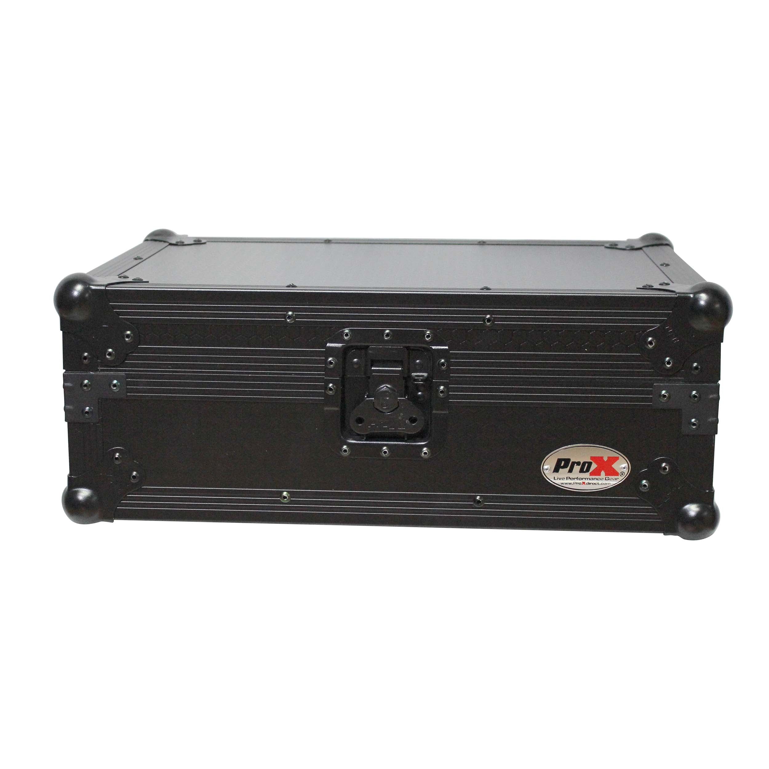 Flight Case for 12 In. Large Format DJ Mixers | Universal | Black on Black