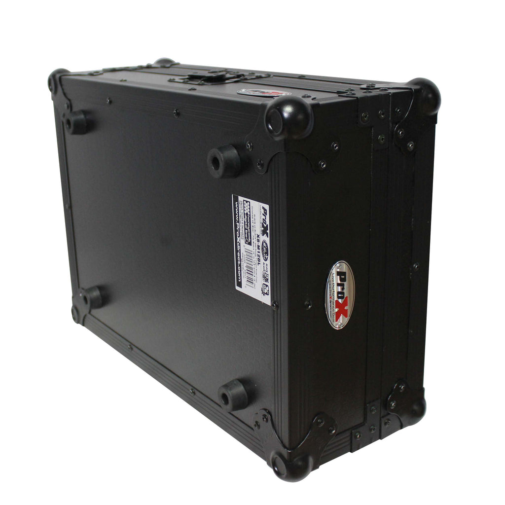 Flight Case for 12 In. Large Format DJ Mixers | Universal | Black on Black