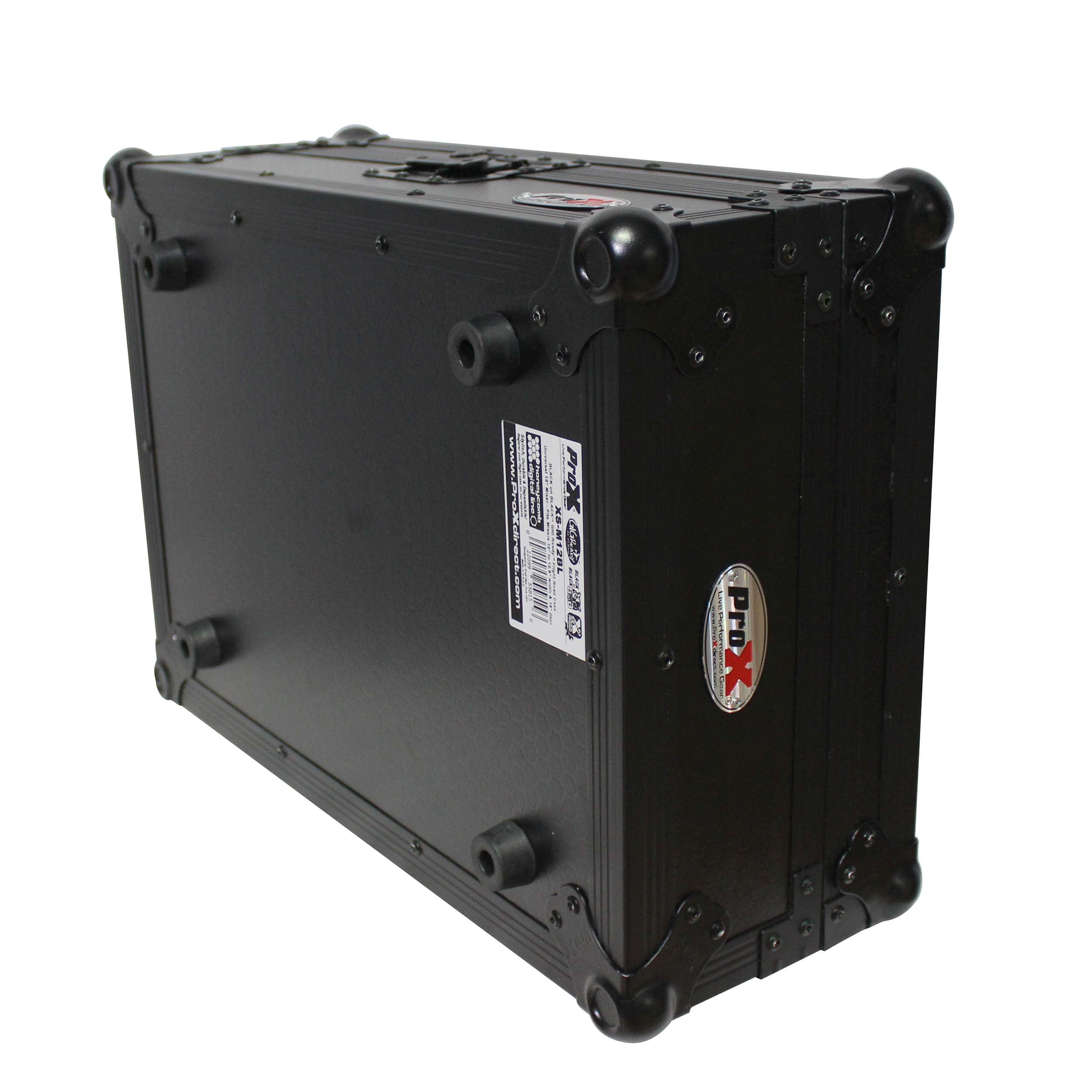 Flight Case for 12 In. Large Format DJ Mixers | Universal | Black on Black