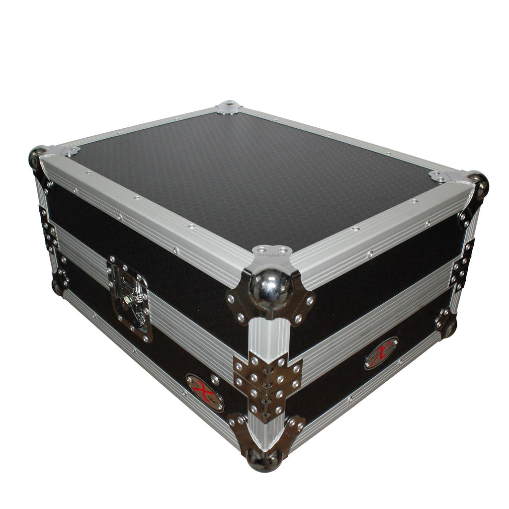 Mixer ATA Flight Hard Case for Large Format 12" Universal DJ Mixer with Laptop Shelf