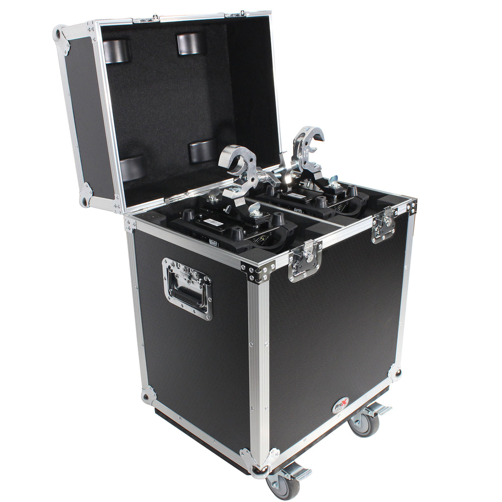 140 Style Moving Head Lighting Case for 2 Units with Casters