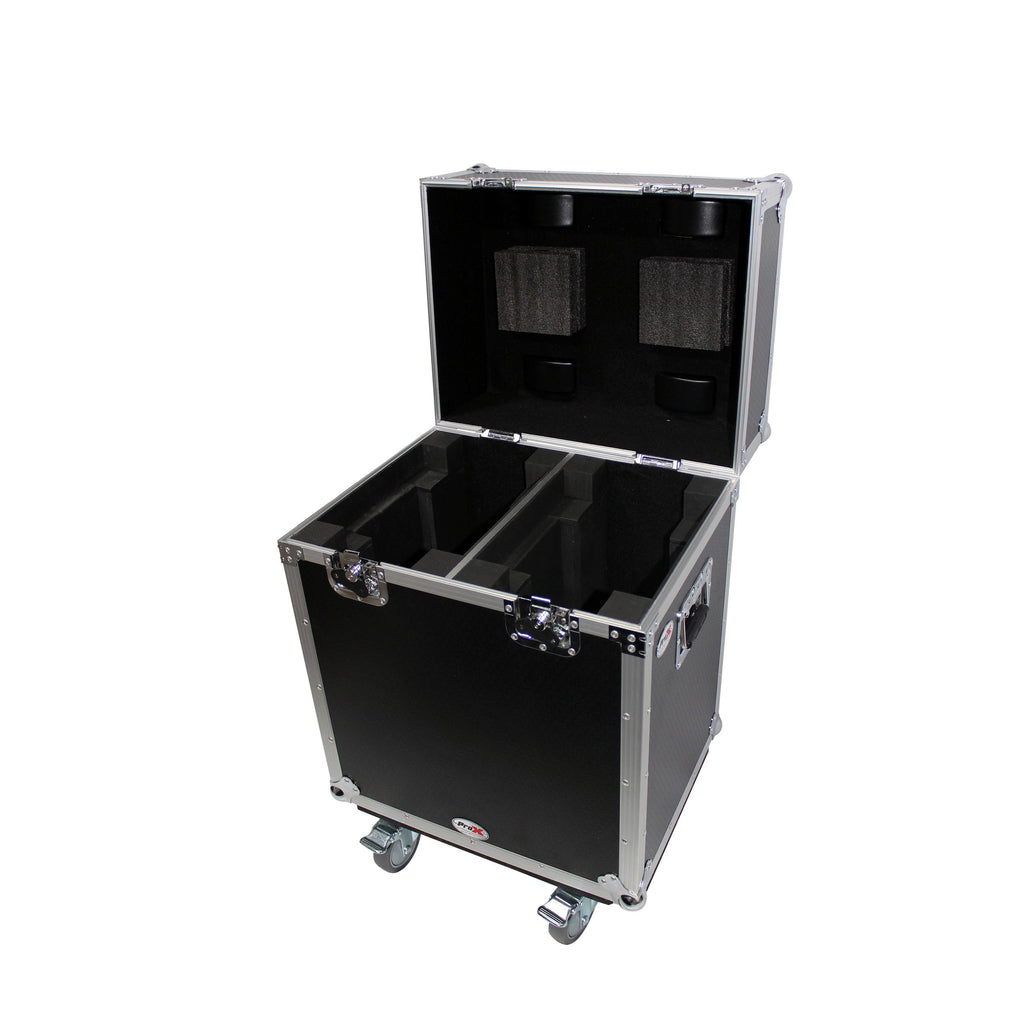 140 Style Moving Head Lighting Case for 2 Units with Casters