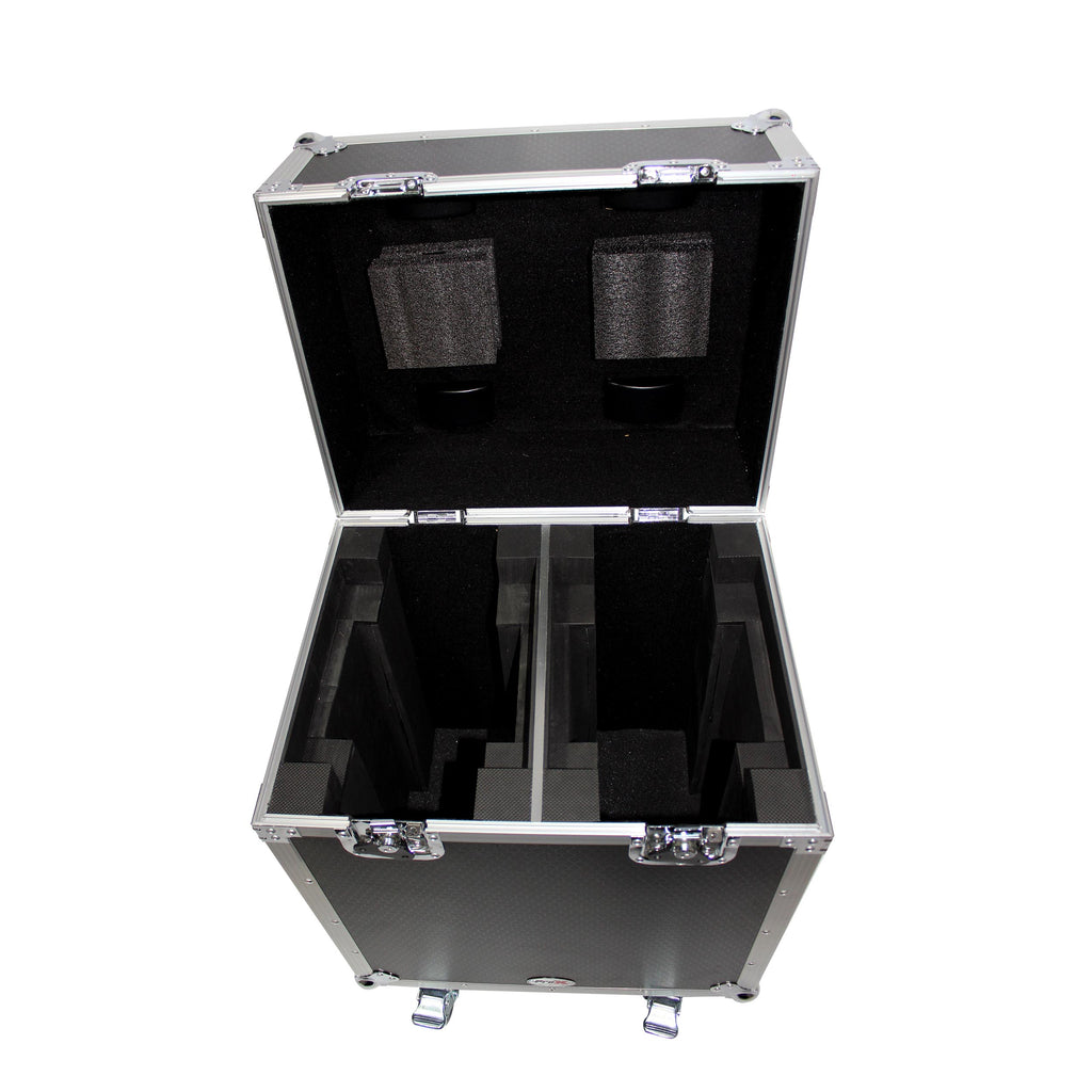 140 Style Moving Head Lighting Case for 2 Units with Casters