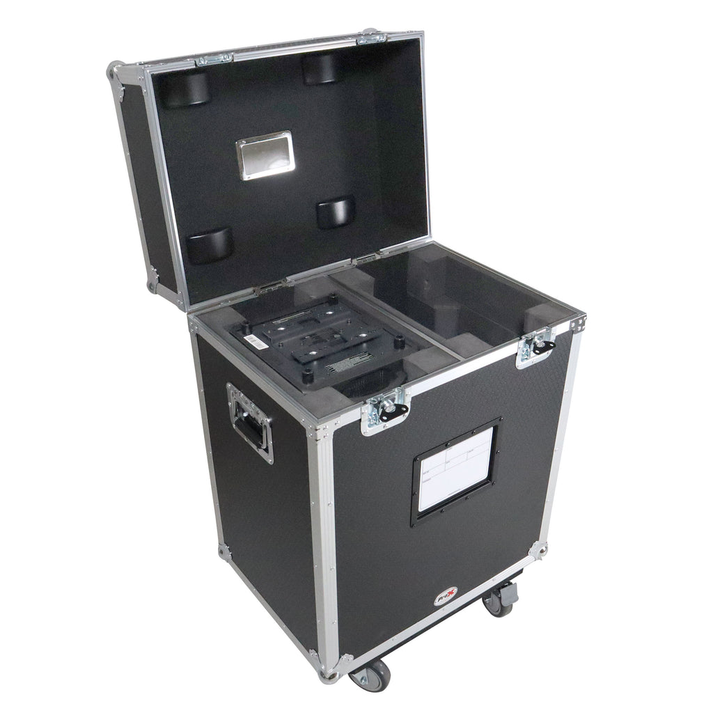 Moving Head Lighting Road Case for 2x  ADJ Vizi Beam CMY, Hydro Beam x12, 12RX,  Chauvet 251SR