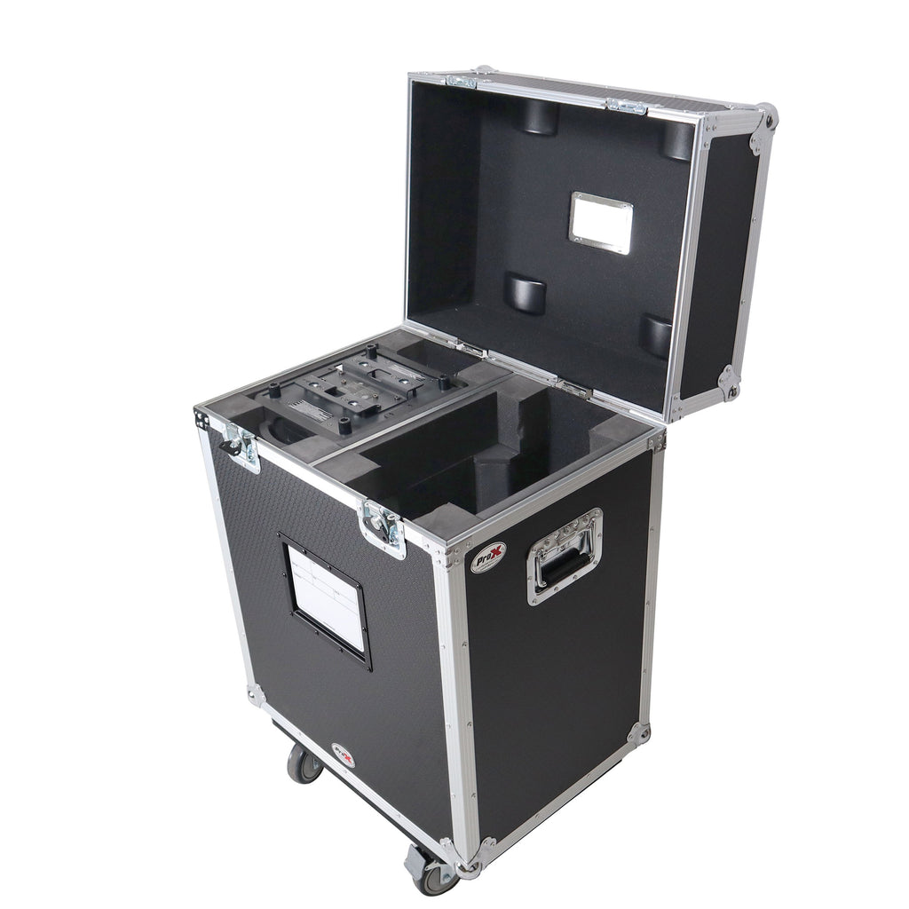 Moving Head Lighting Road Case for 2x  ADJ Vizi Beam CMY, Hydro Beam x12, 12RX,  Chauvet 251SR