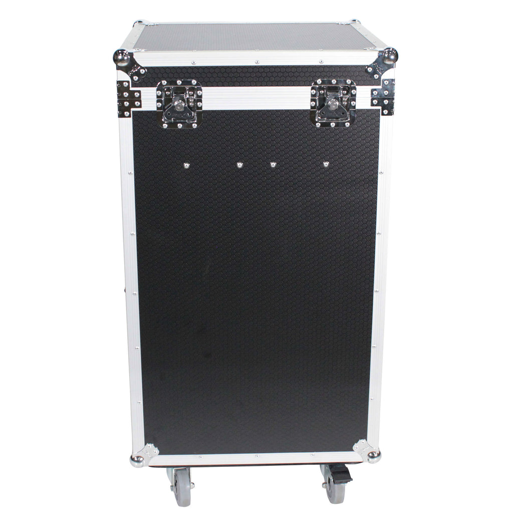Microphone Stand Case Holds up to 25 Units W-Casters