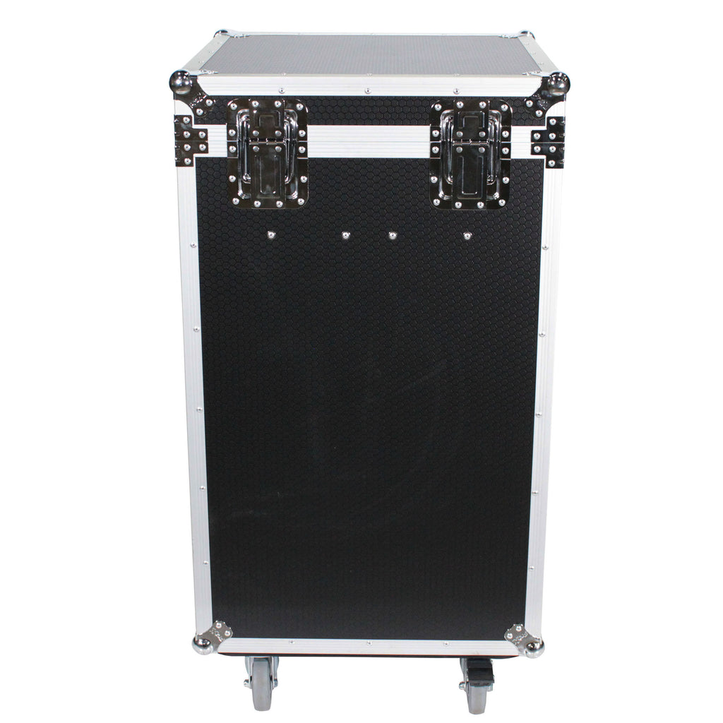 Microphone Stand Case Holds up to 25 Units W-Casters