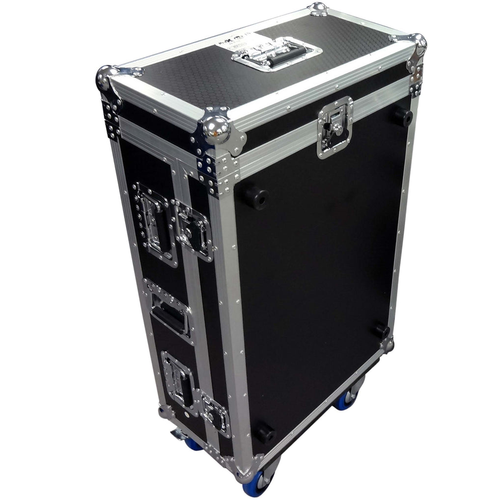 ATA Digital Audio Mixer Flight Case for Midas M32R Console with Doghouse Compartment and Caster Wheels