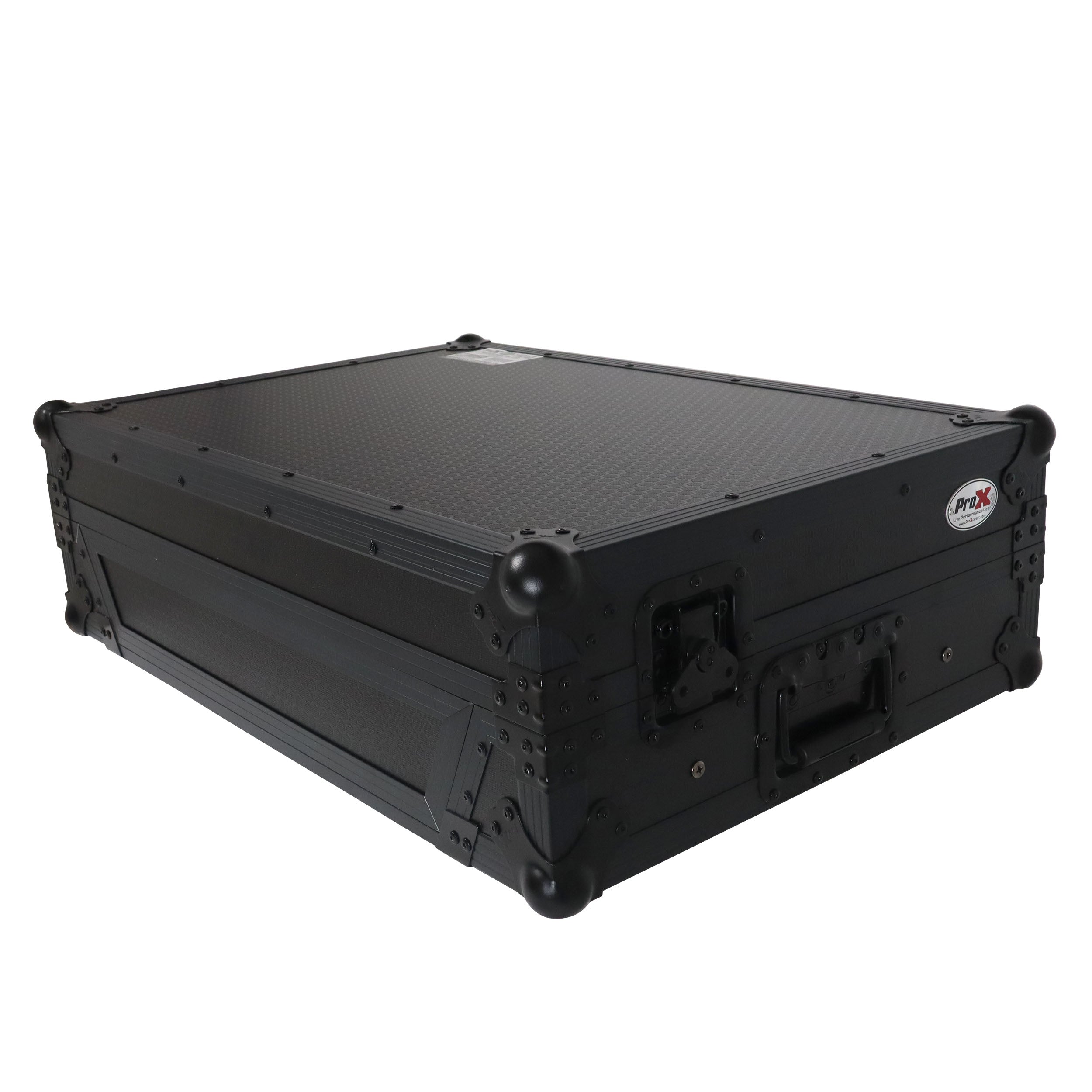 ATA Flight Style Road Case For Mixon 8 Pro with Laptop Shelf  and LED Black Finish