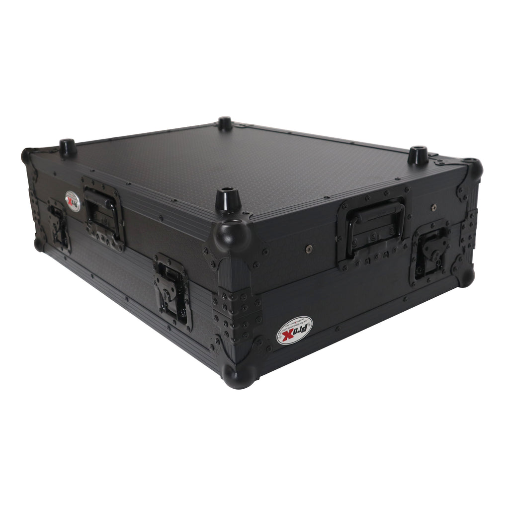 ATA Flight Style Road Case For Mixon 8 Pro with Laptop Shelf  and LED Black Finish