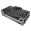 ATA Flight Style Road Case For Pioneer Opus Quad DJ Controller with 1U Rack Space and Wheels