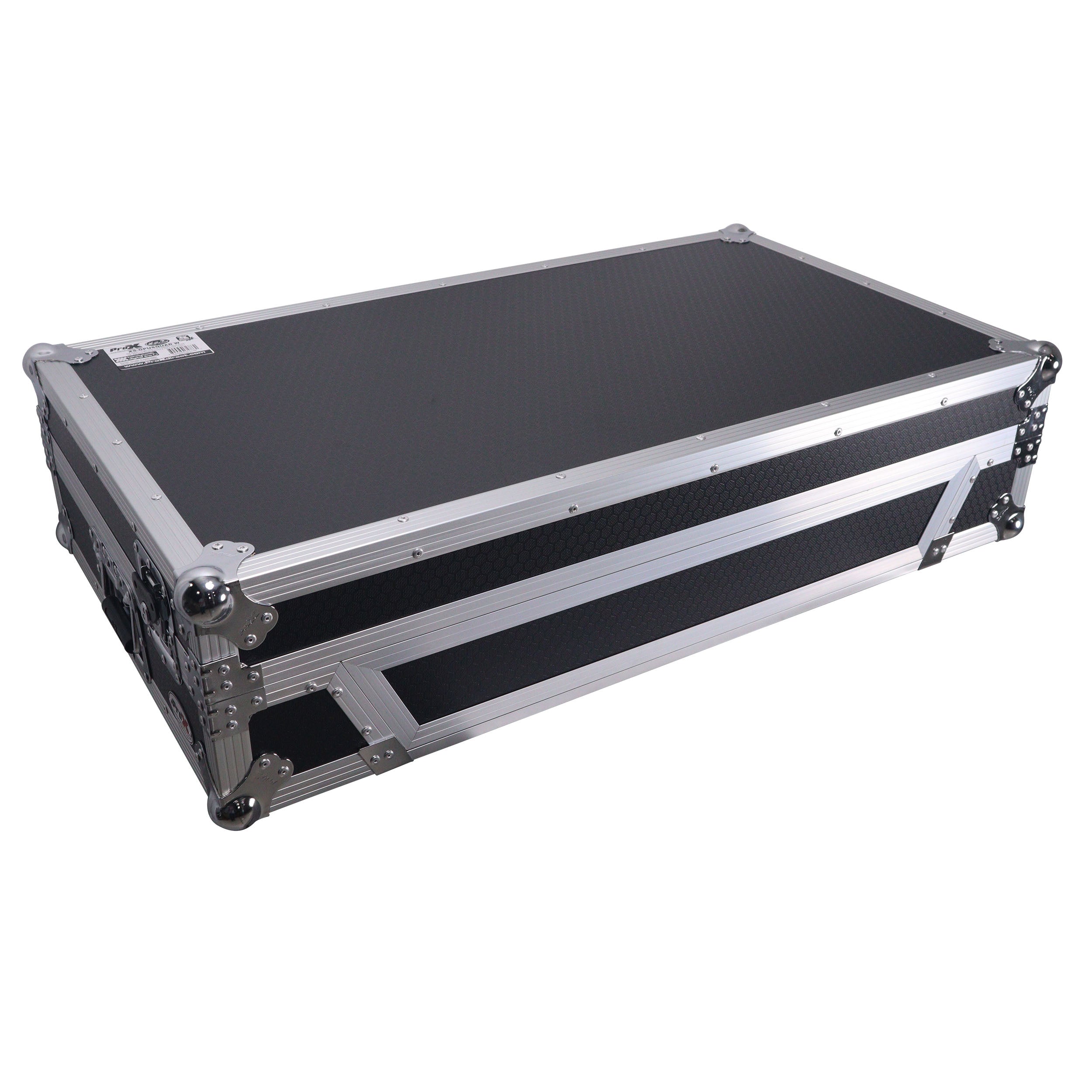 ATA Flight Style Road Case For Pioneer Opus Quad DJ Controller with 1U Rack Space and Wheels