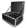 Par Can Universal Utility Case 4" Wheels Will Hold 6 of 12" x12"  Large or 12  of 12" x 5.5" Slim LED Par Lights
