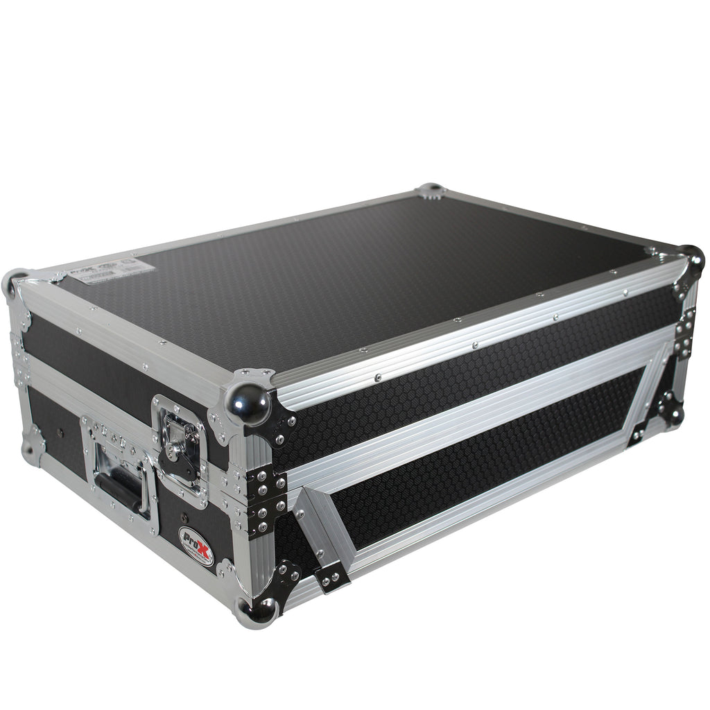 ATA Flight Case For Denon PRIME 2 DJ Controller with Laptop Shelf
