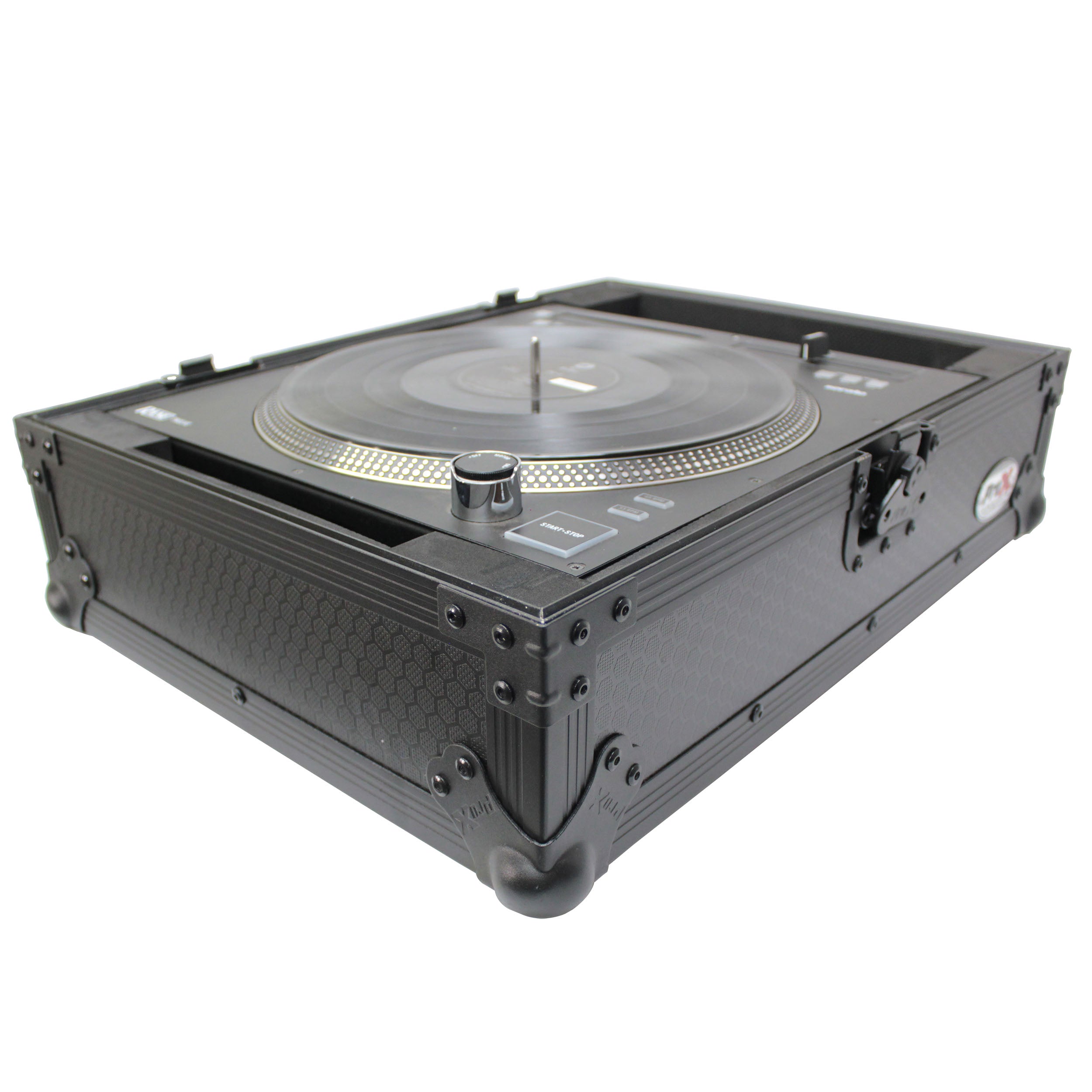 Flight Case for Rane 12 Motorized DJ Control System | Black on Black