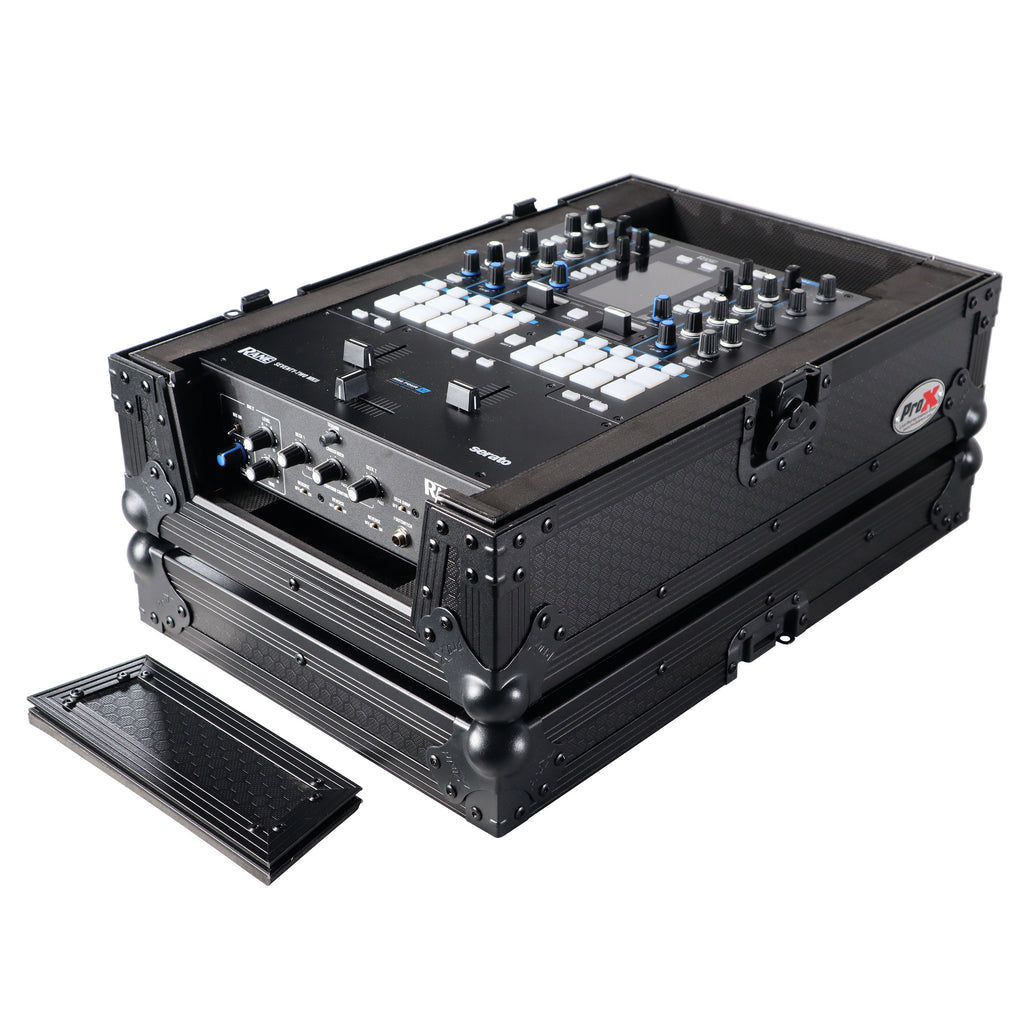Flight Case for Rane Seventy-Two 72 and Rane Seventy   DJ Mixer | Black on Black