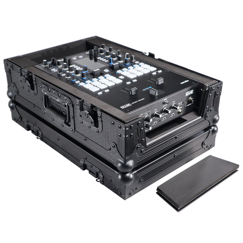 Flight Case for Rane Seventy-Two 72 and Rane Seventy   DJ Mixer | Black on Black