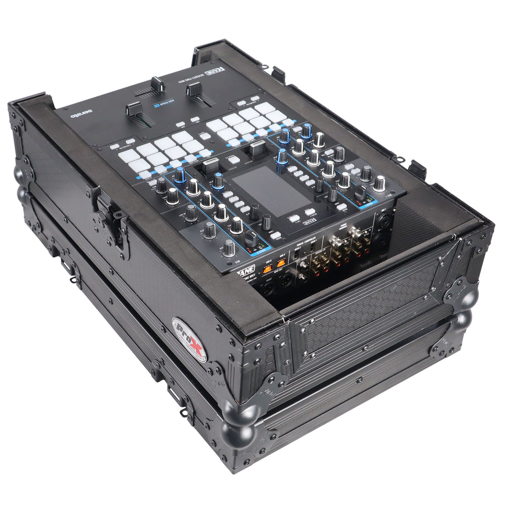 Flight Case for Rane Seventy-Two 72 and Rane Seventy   DJ Mixer | Black on Black