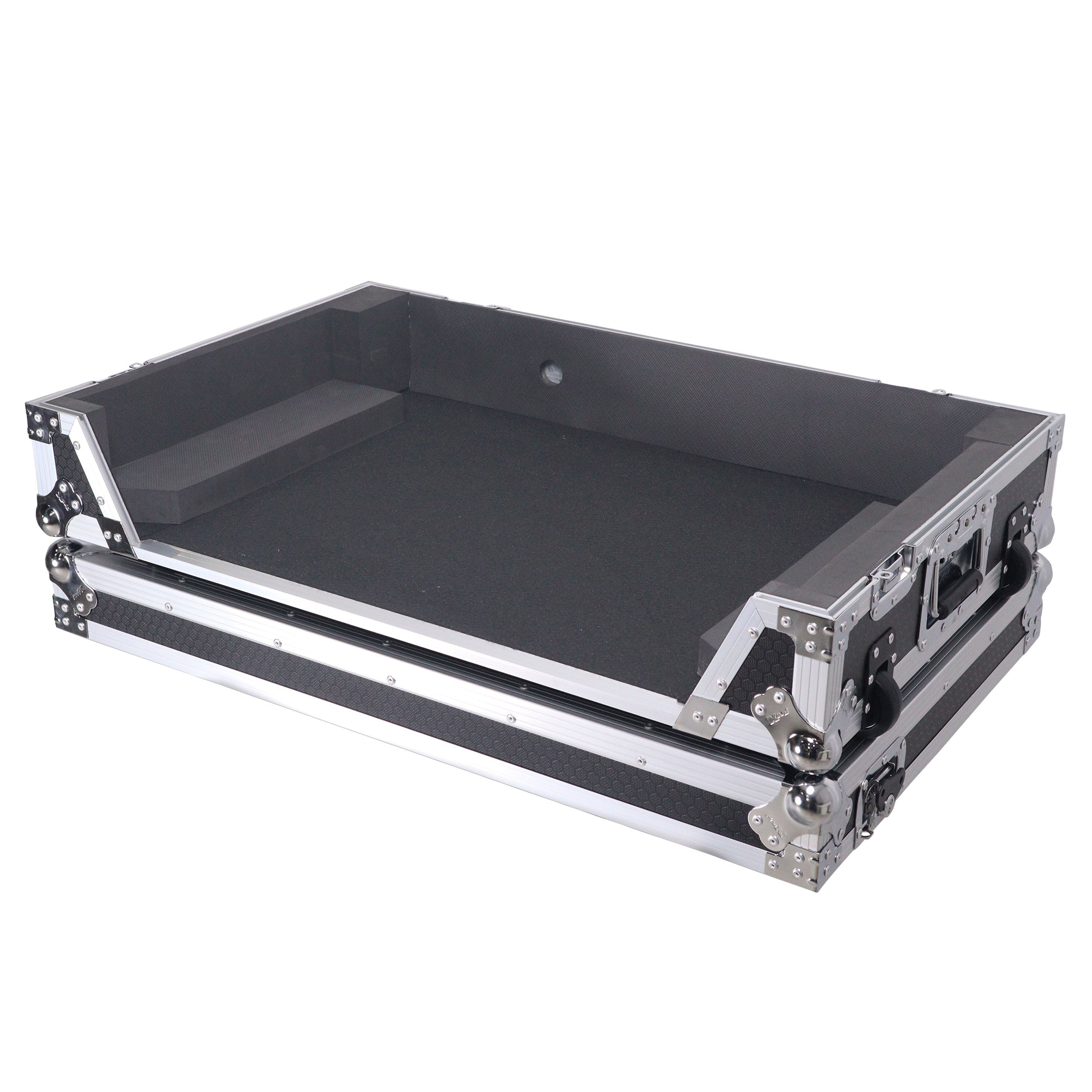 ATA Flight Style Road Case For RANE Four or RANE Performer DJ Controller with 1U Rack Space and Wheels