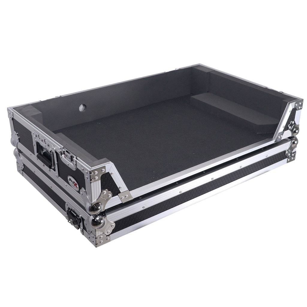 ATA Flight Style Road Case For RANE Four or RANE Performer DJ Controller with 1U Rack Space and Wheels