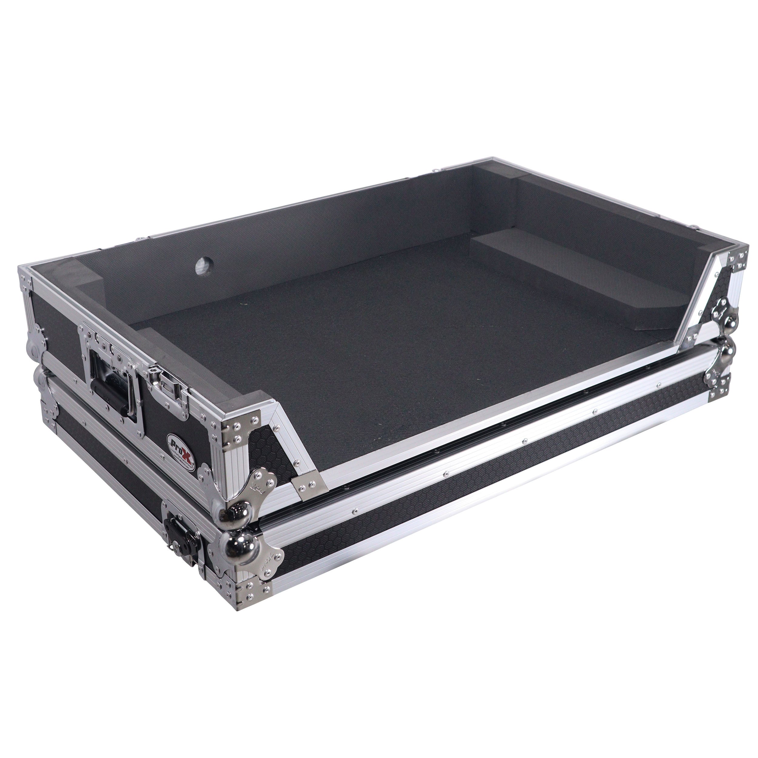 ATA Flight Style Road Case For RANE Four or RANE Performer DJ Controller with 1U Rack Space and Wheels