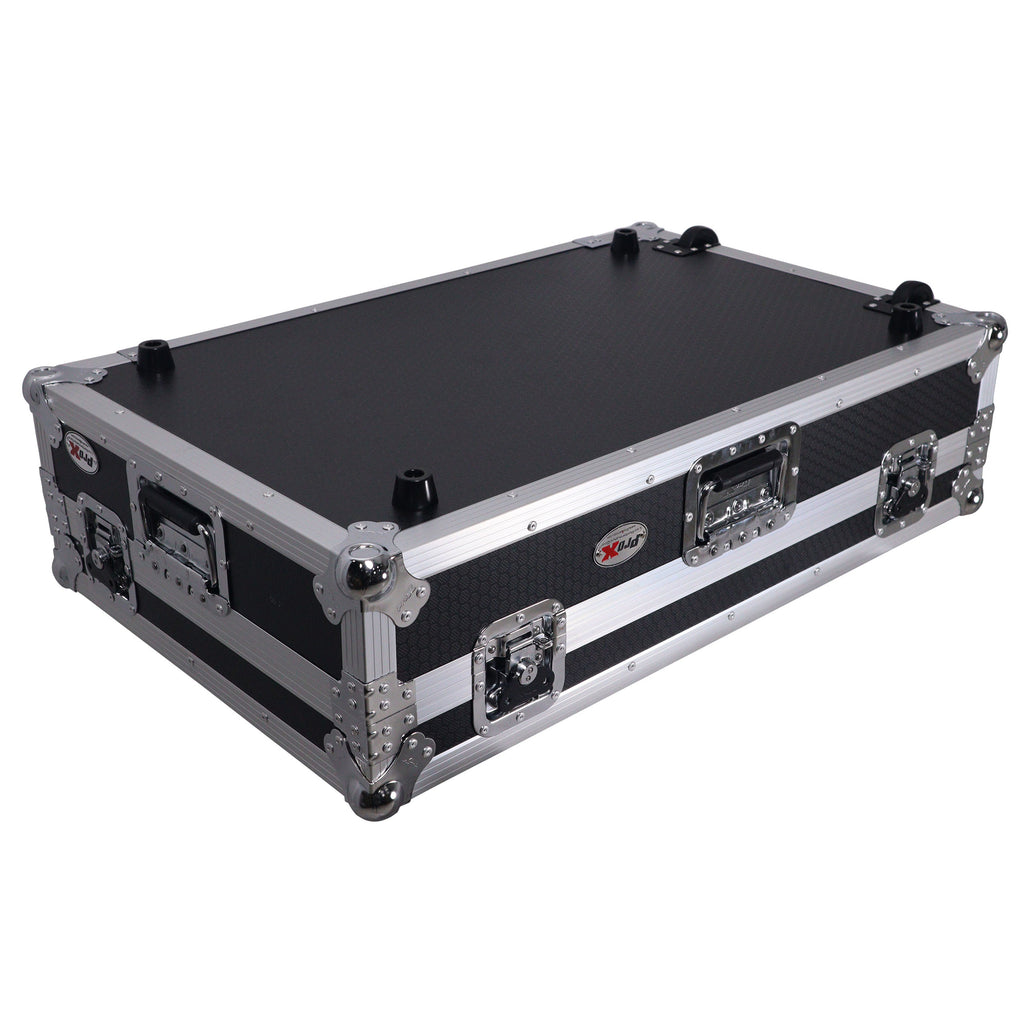 ATA Flight Style Road Case For RANE Four or RANE Performer DJ Controller with 1U Rack Space and Wheels