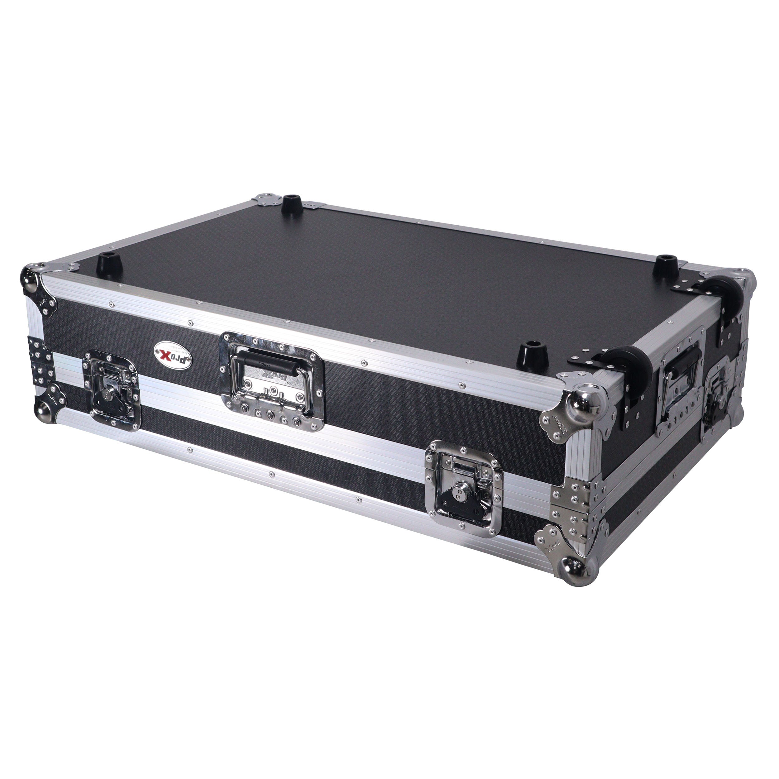 ATA Flight Style Road Case For RANE Four or RANE Performer DJ Controller with 1U Rack Space and Wheels