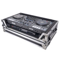 ATA Flight Style Road Case For RANE Four or RANE Performer DJ Controller with 1U Rack Space and Wheels