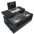 Flight Case For RANE ONE Dj Controller W-Sliding Laptop Shelf & Wheels| Black on Black