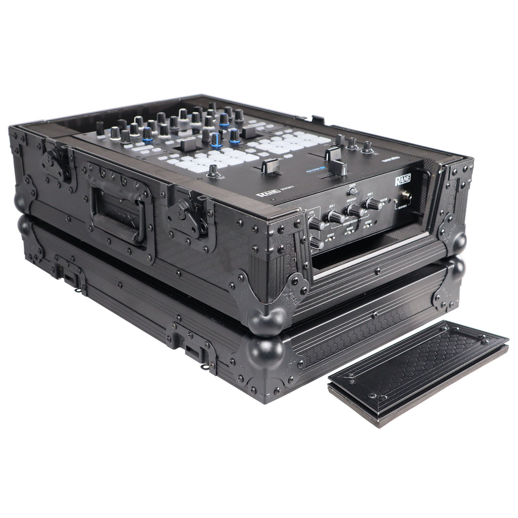 Flight Case for Rane Seventy-Two 72 and Rane Seventy   DJ Mixer | Black on Black