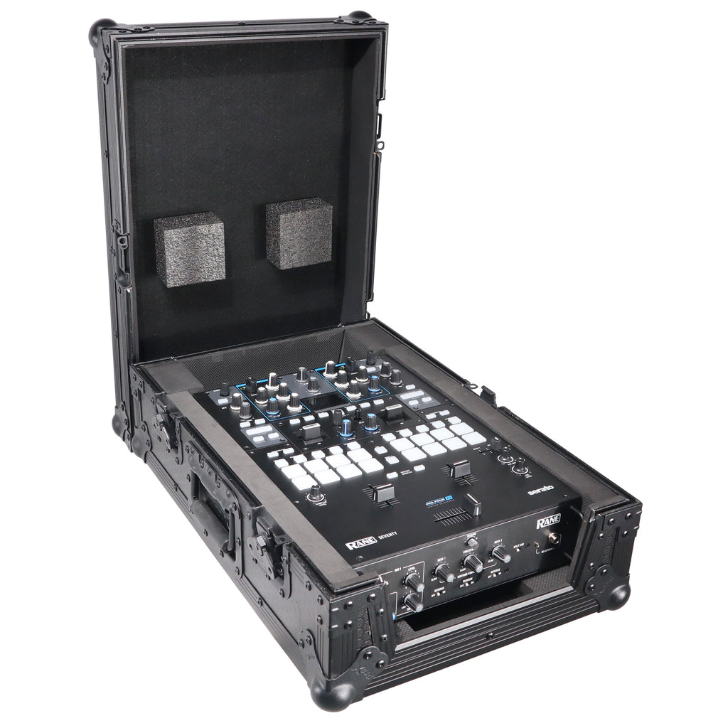 Flight Case for Rane Seventy-Two 72 and Rane Seventy   DJ Mixer | Black on Black