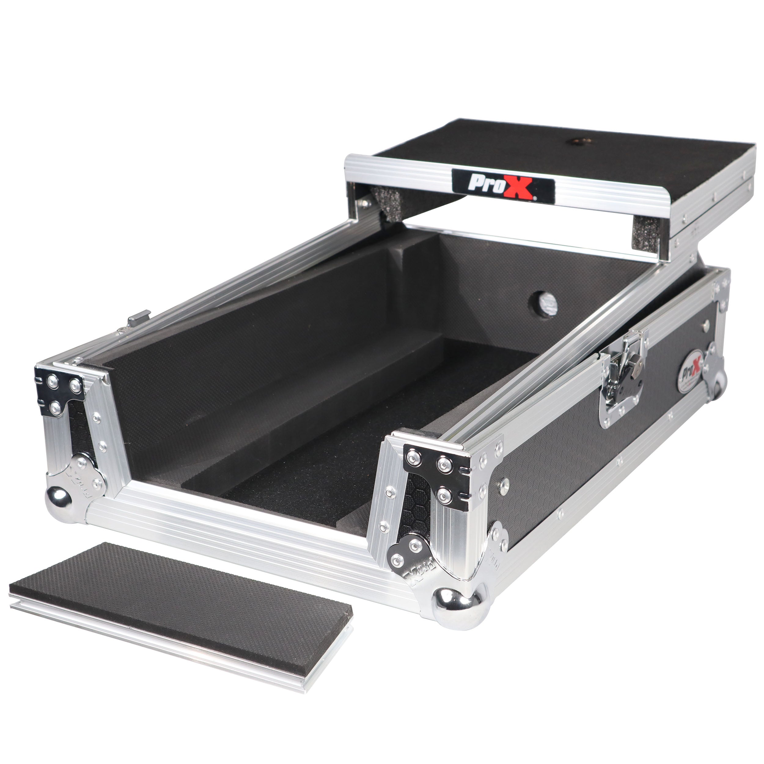 11" DJ Mixer Road Case W/Laptop Shelf for Rane Seventy-Two 72 and Rane Seventy