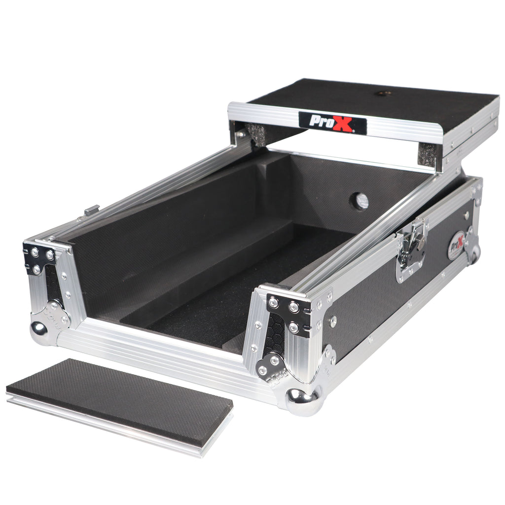 Flight Case for Pioneer DJM-S11 Mixer with Sliding Laptop Shelf