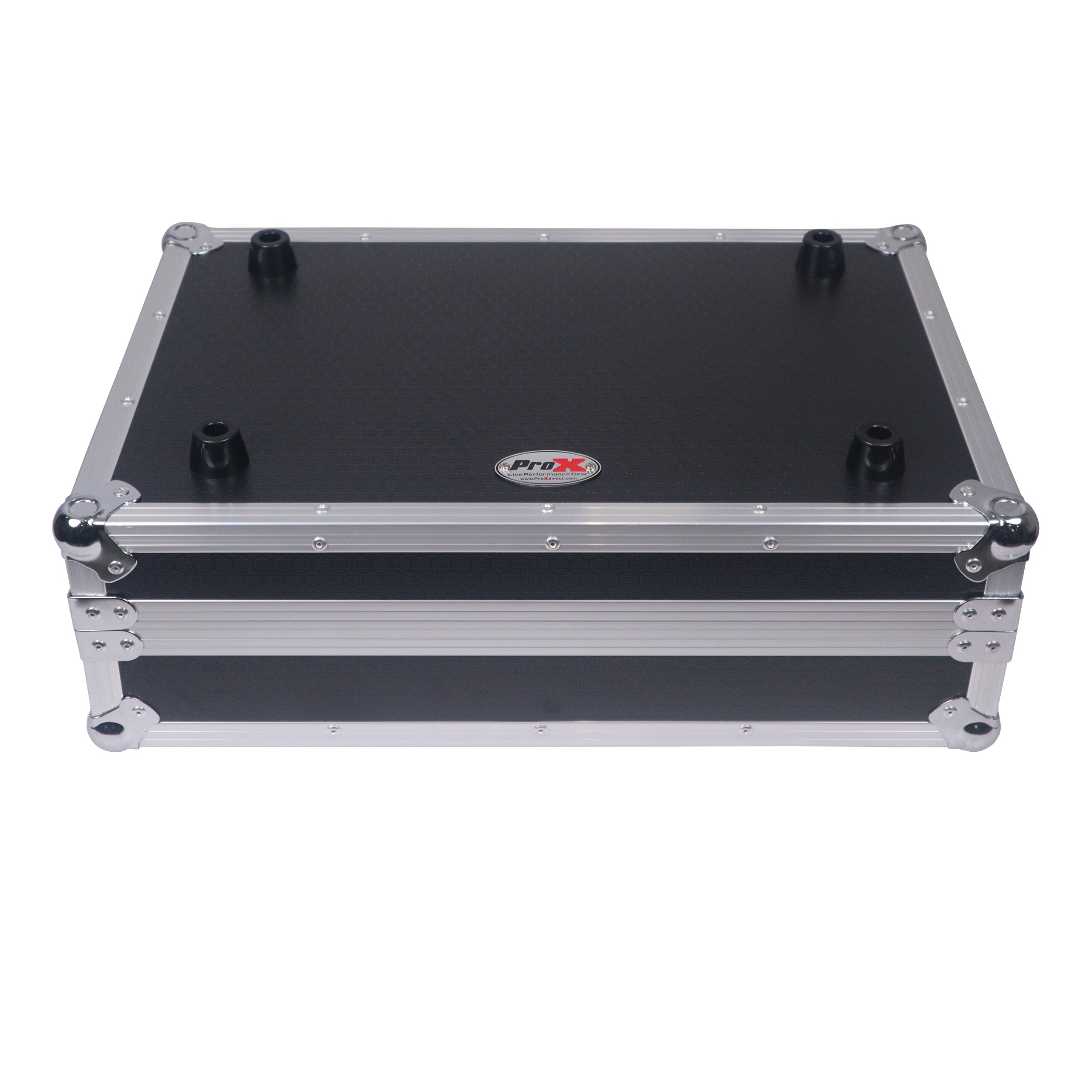 ATA Flight Style Road Case For Denon SC Live 4 Controller with Laptop Shelf 1U Rack Space