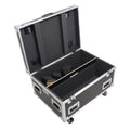 Universal ATA Dual Speaker Flight Case for 2x RCF NXL14 and similar sizes 12" H x 10" D x 30" W