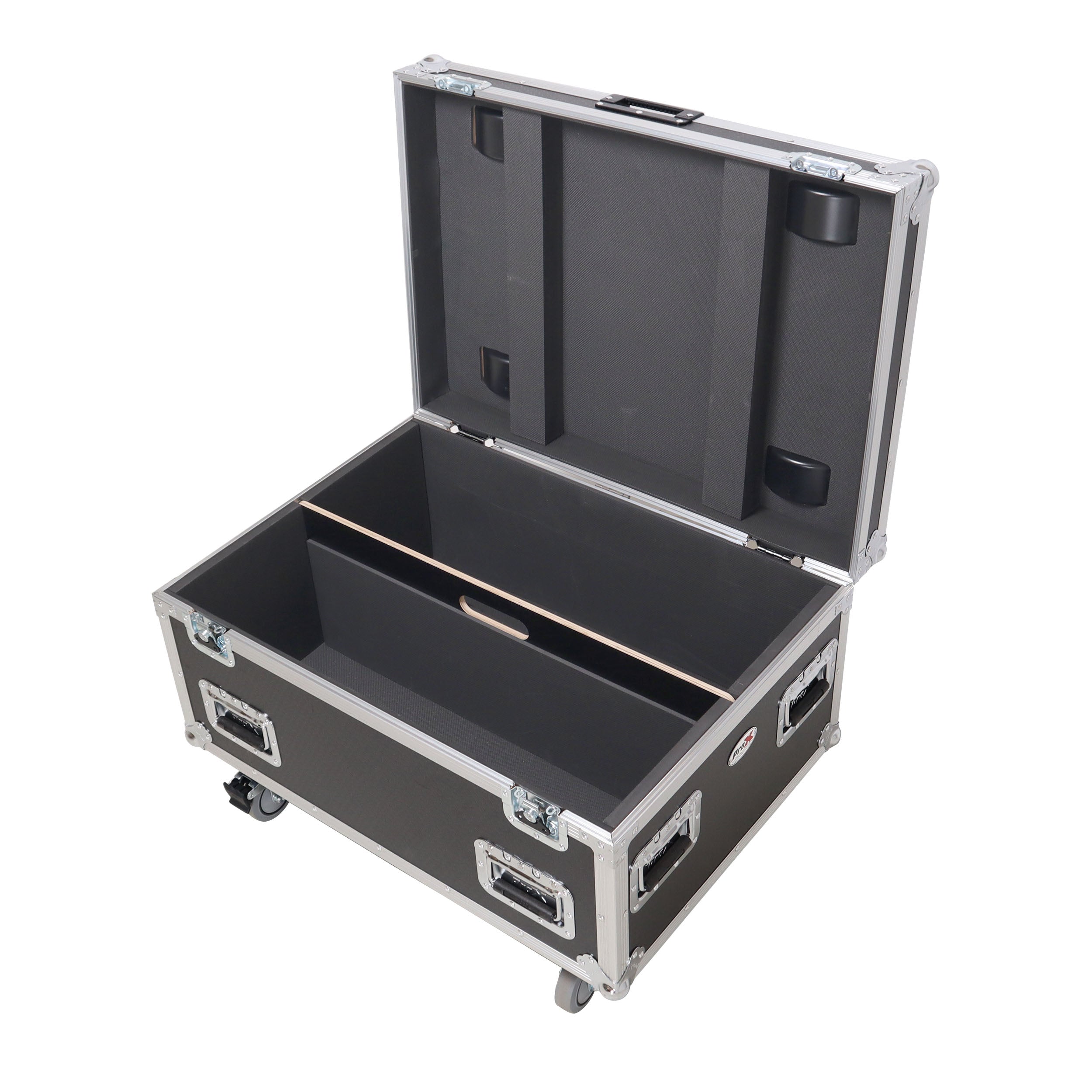 Universal ATA Dual Speaker Flight Case for 2x RCF NXL14 and similar sizes 12" H x 10" D x 30" W