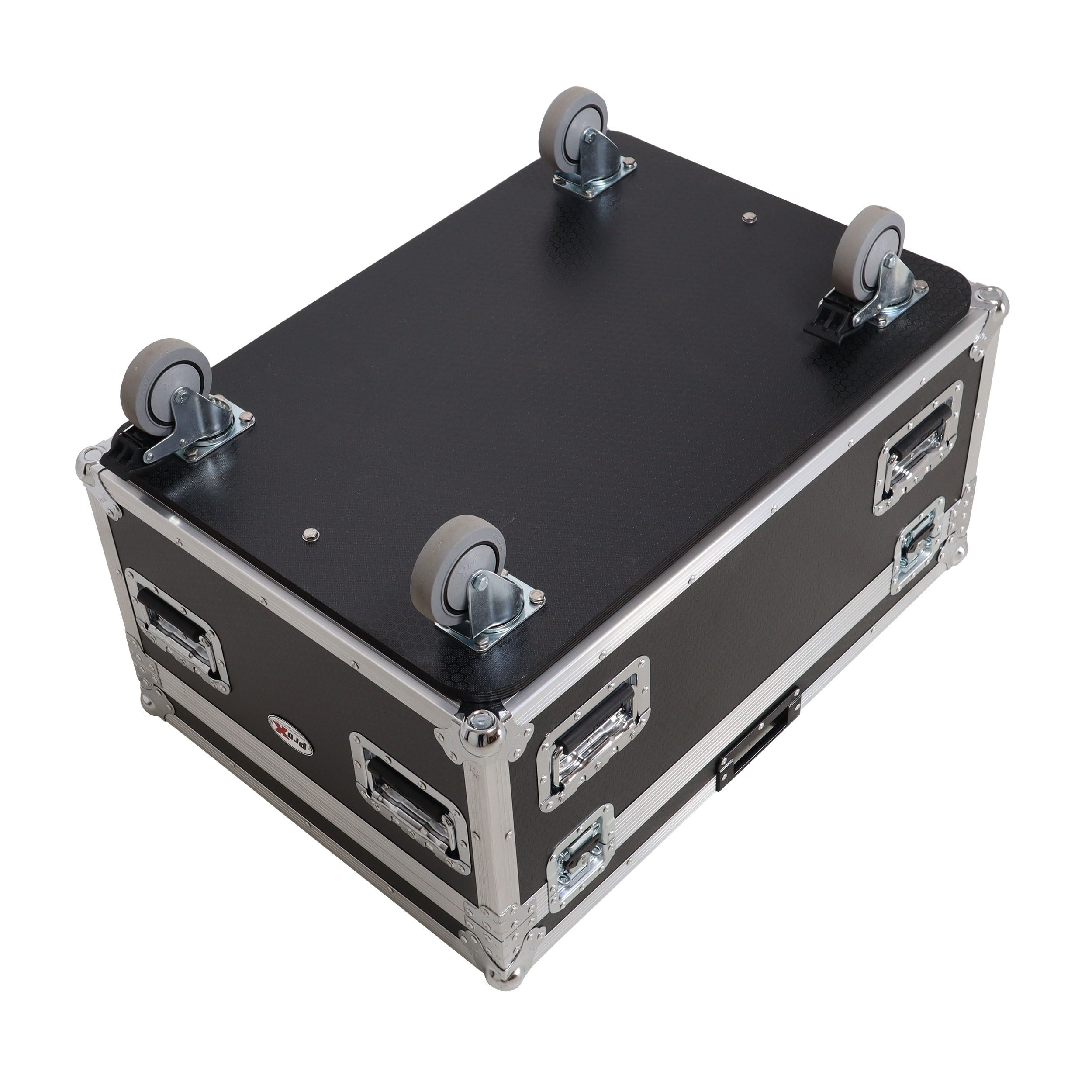 Universal ATA Dual Speaker Flight Case for 2x RCF NXL14 and similar sizes 12" H x 10" D x 30" W