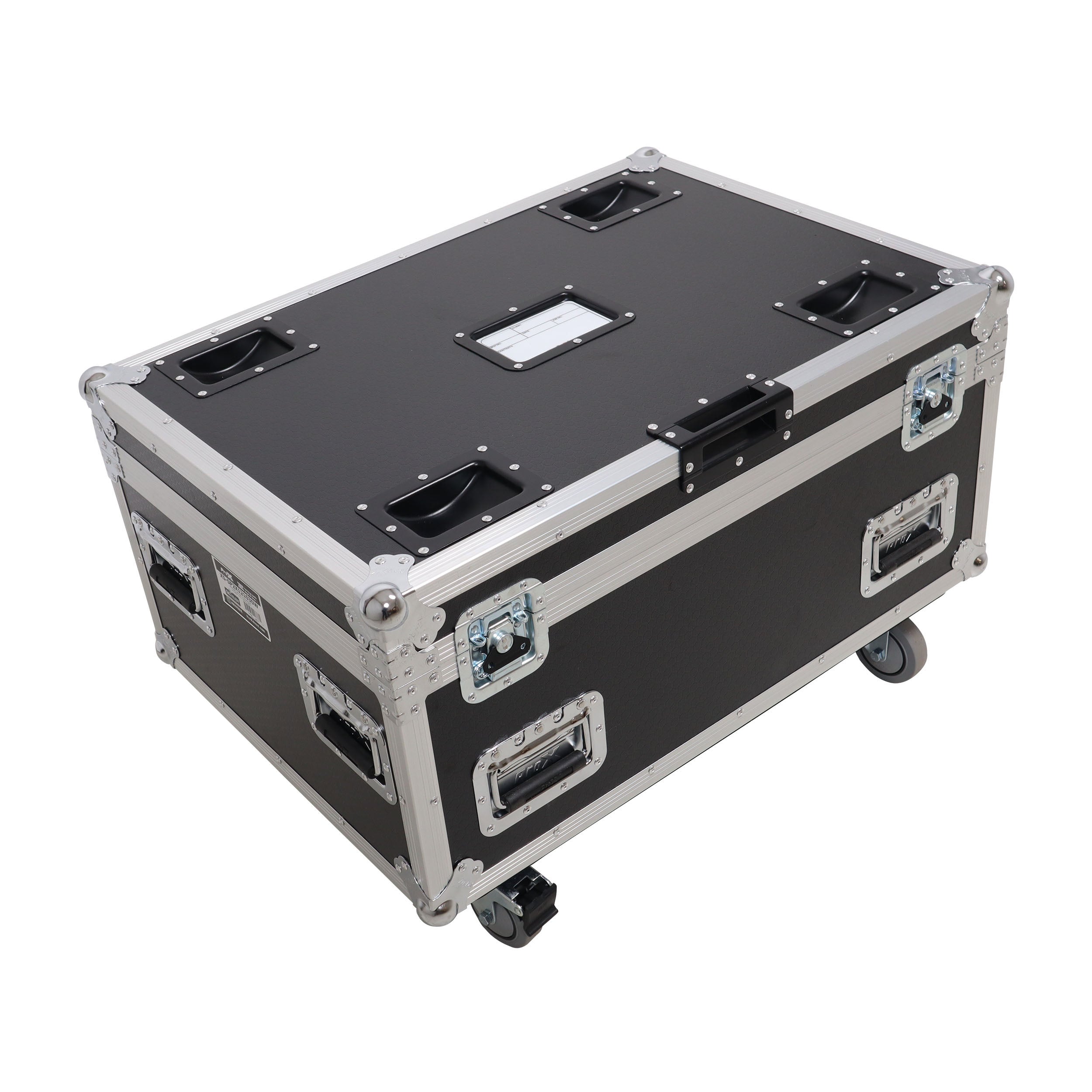Universal ATA Dual Speaker Flight Case for 2x RCF NXL14 and similar sizes 12" H x 10" D x 30" W