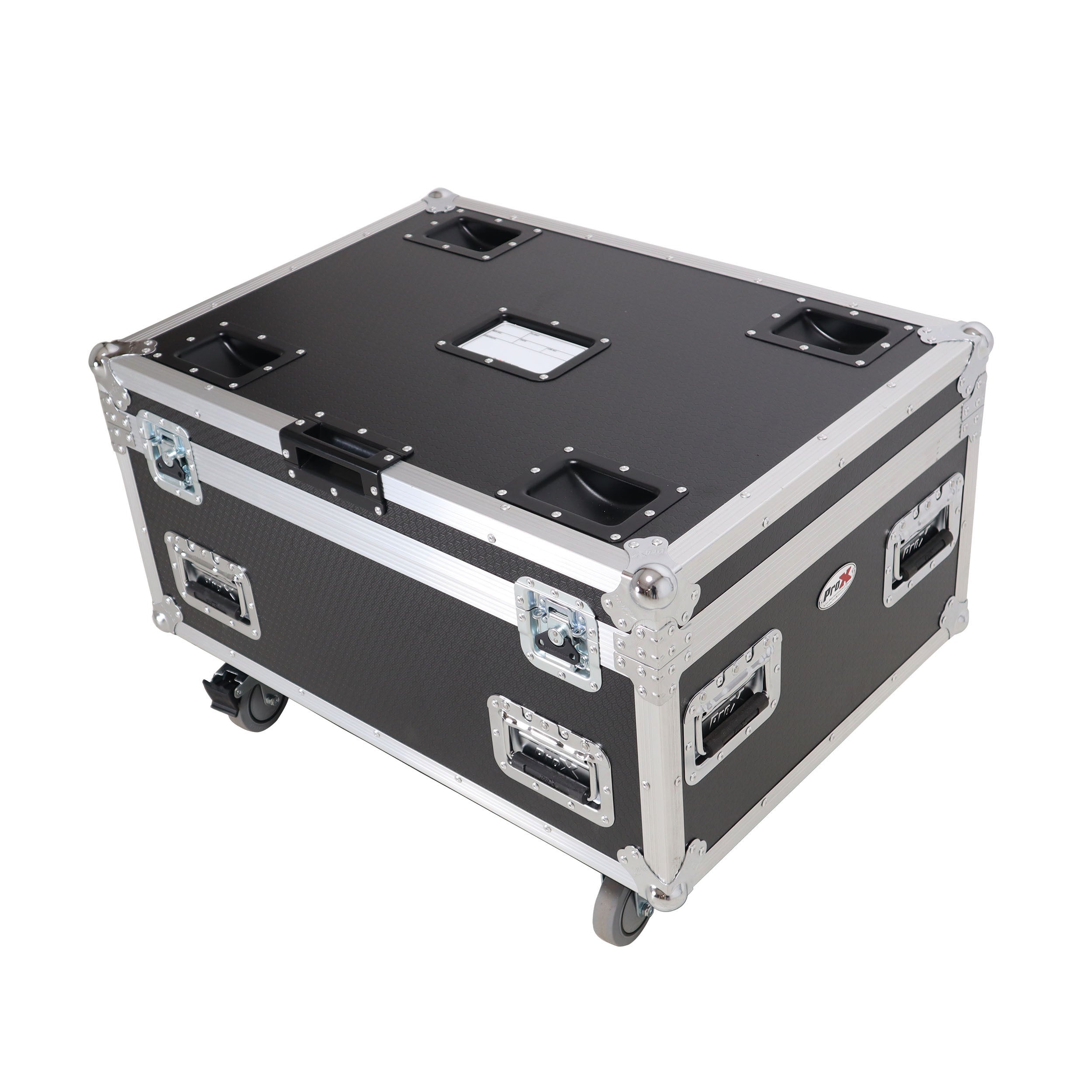 Universal ATA Dual Speaker Flight Case for 2x RCF NXL14 and similar sizes 12" H x 10" D x 30" W