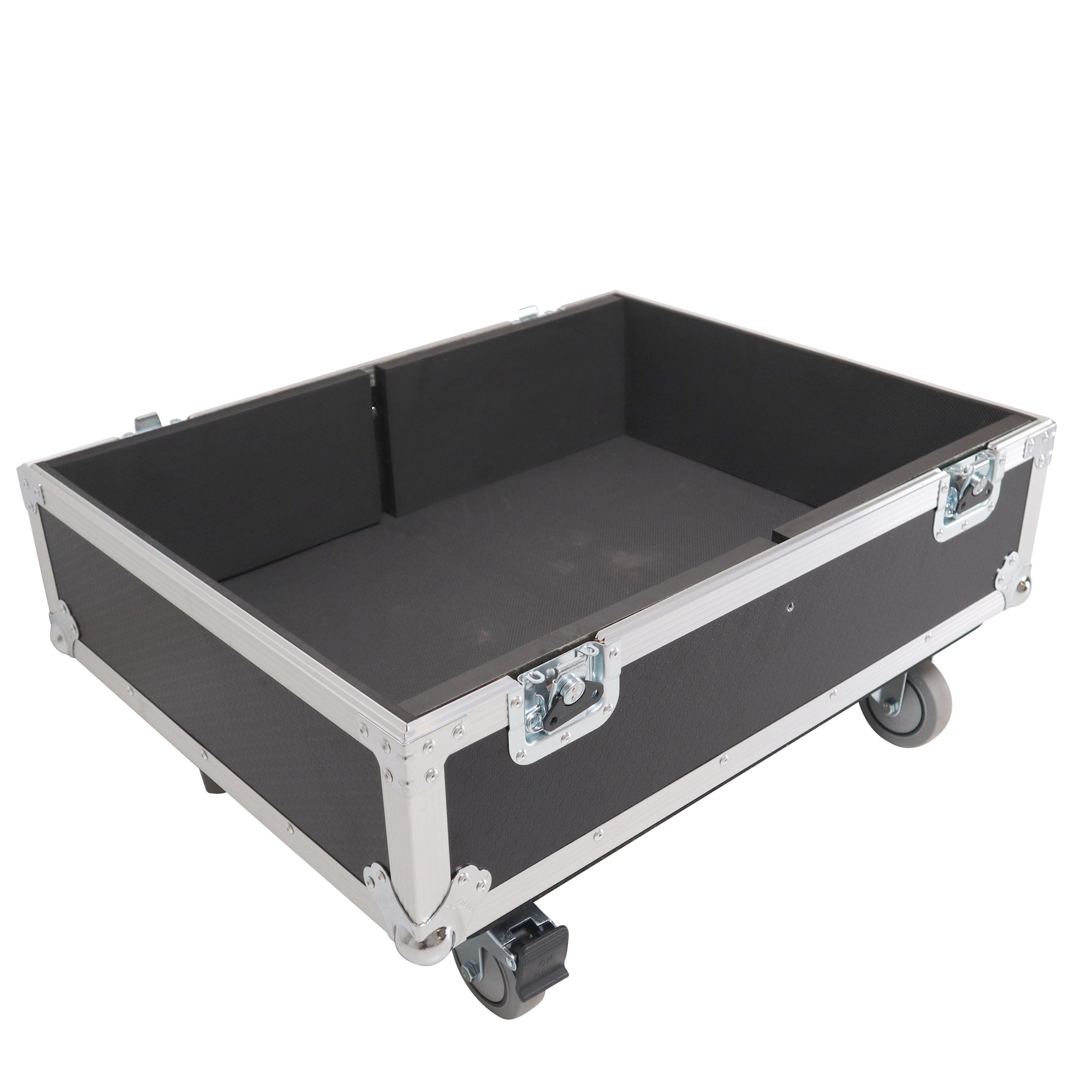 Universal Dual Speaker Flight Case Fits (2) 25x20x13 inch - JBL Eon one and simillar