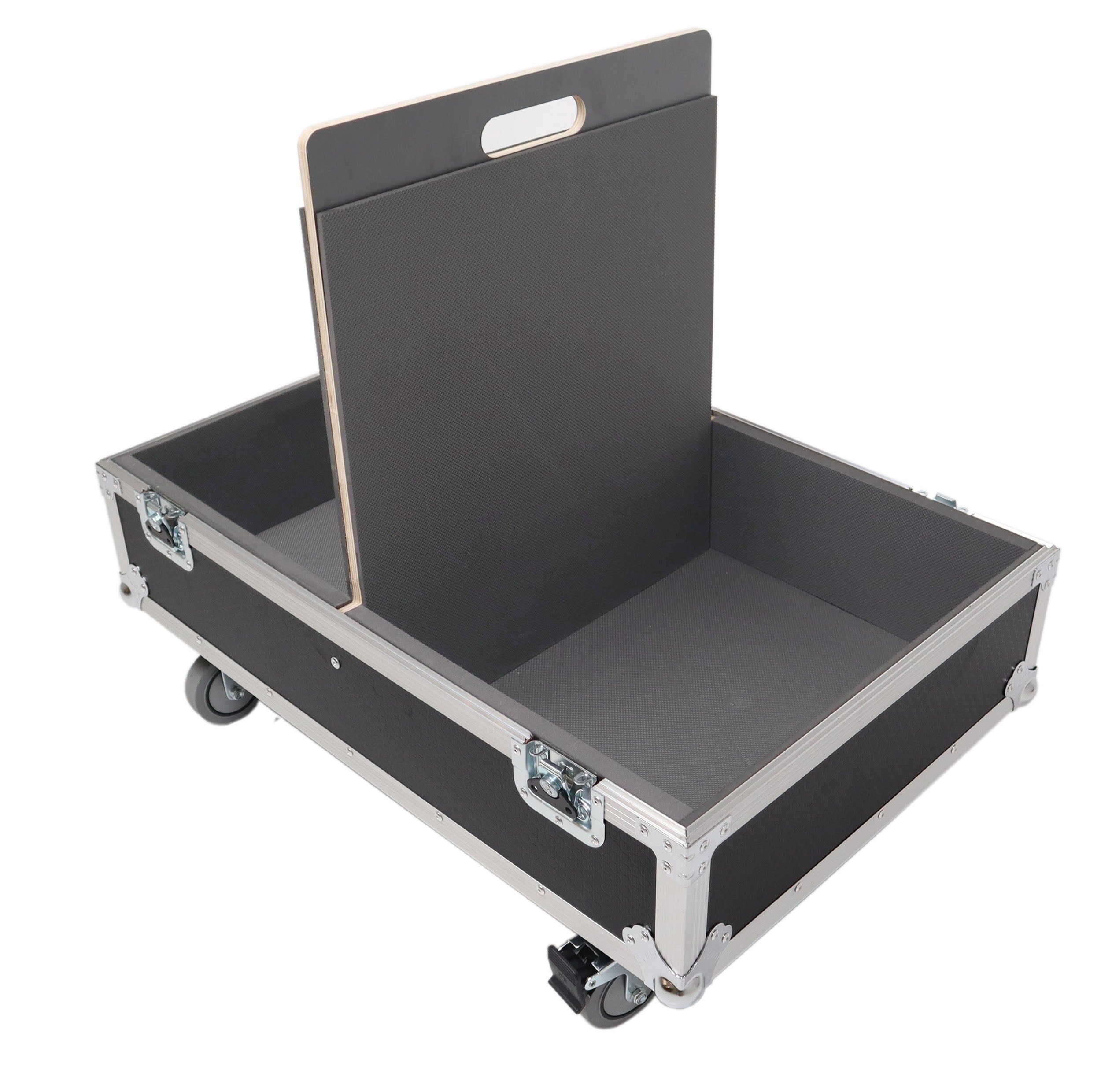 ATA Dual Speaker Flight Case For QSC KC12 Sub 26H x15Wx19L in.