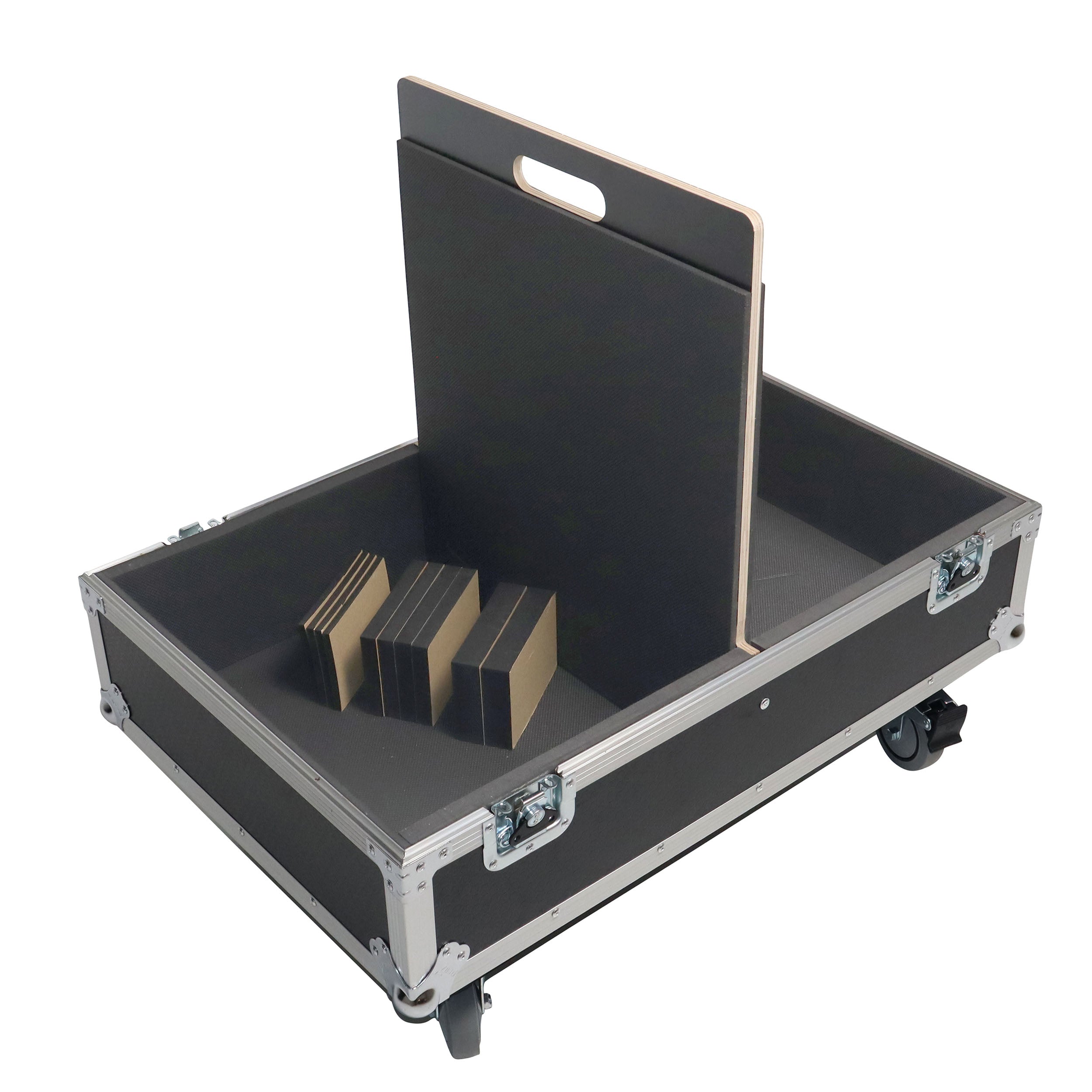 ATA Dual Speaker Flight Case For QSC KC12 Sub 26H x15Wx19L in.