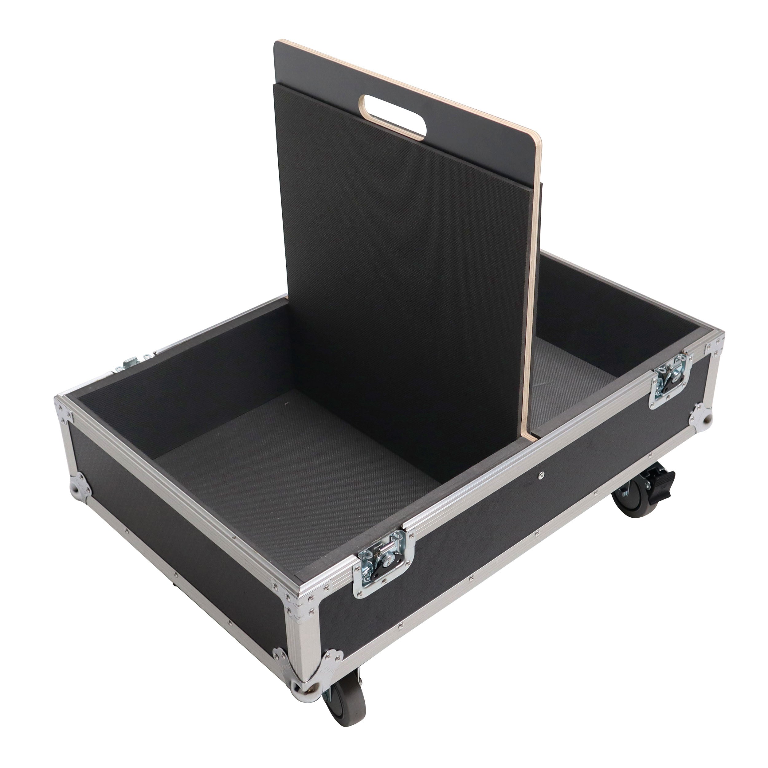 ATA Dual Speaker Flight Case For QSC KC12 Sub 26H x15Wx19L in.